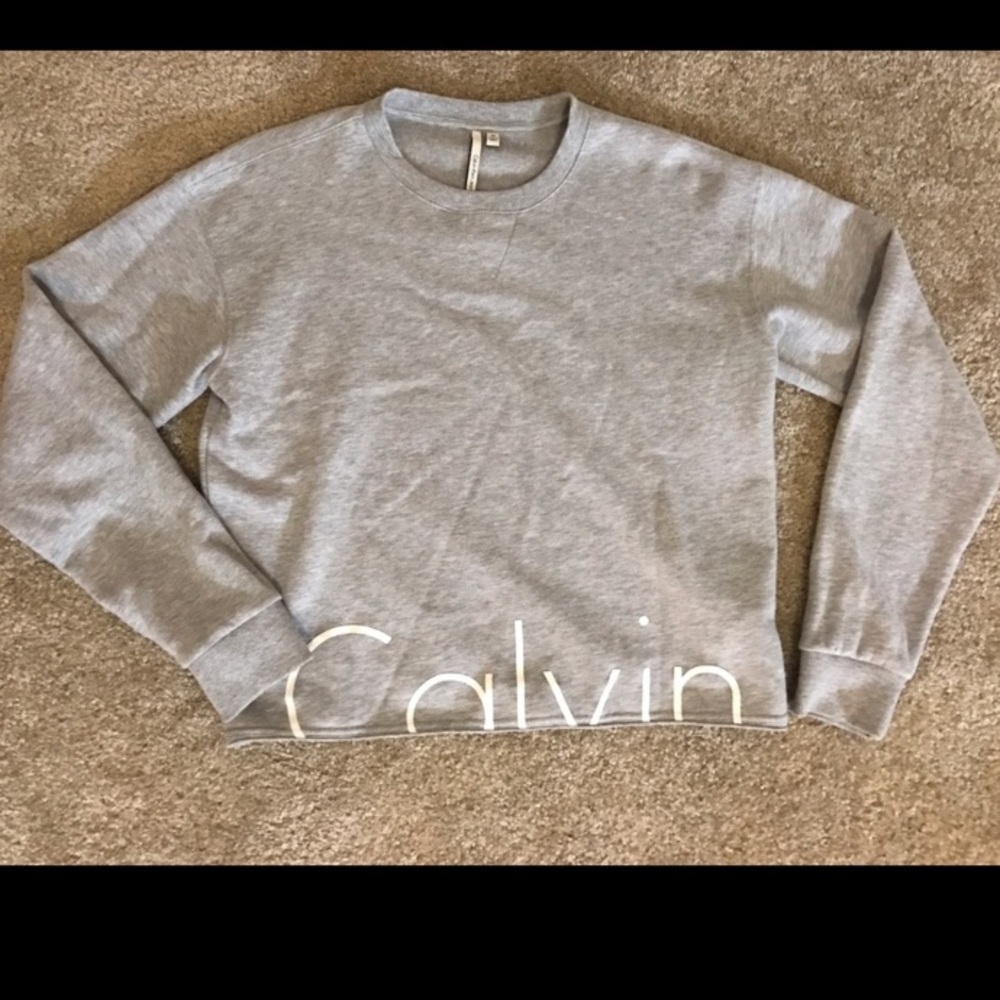 Cropped Crew neck Sweatshirt